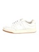 Saint Laurent Leather Lasercut Accents Sneakers