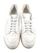 Saint Laurent Leather Lasercut Accents Sneakers
