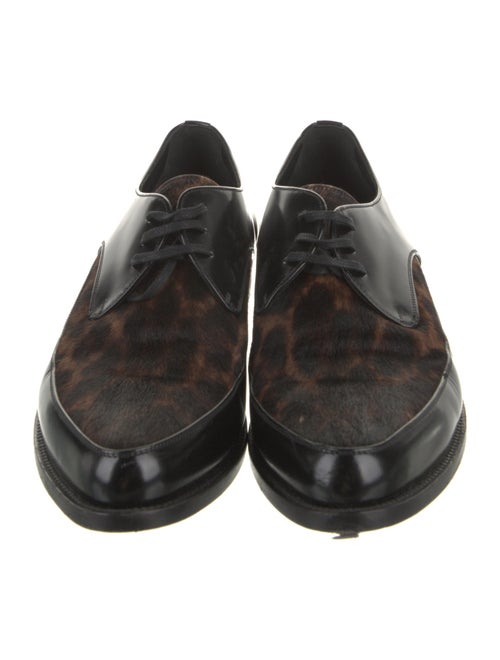 Saint Laurent Leather Derby Shoes