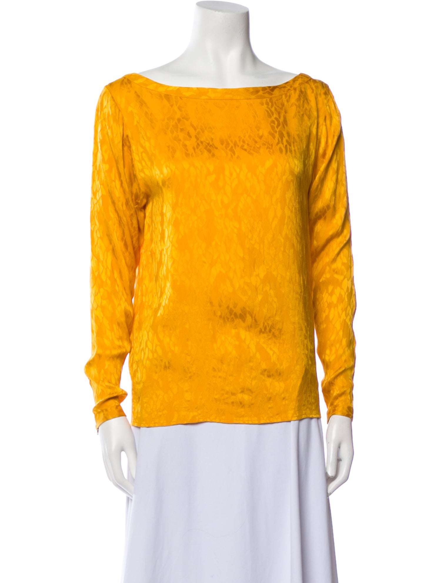 Yves Saint Laurent Rive Gauche Vintage Late 1970's - Early 1980's Blouse