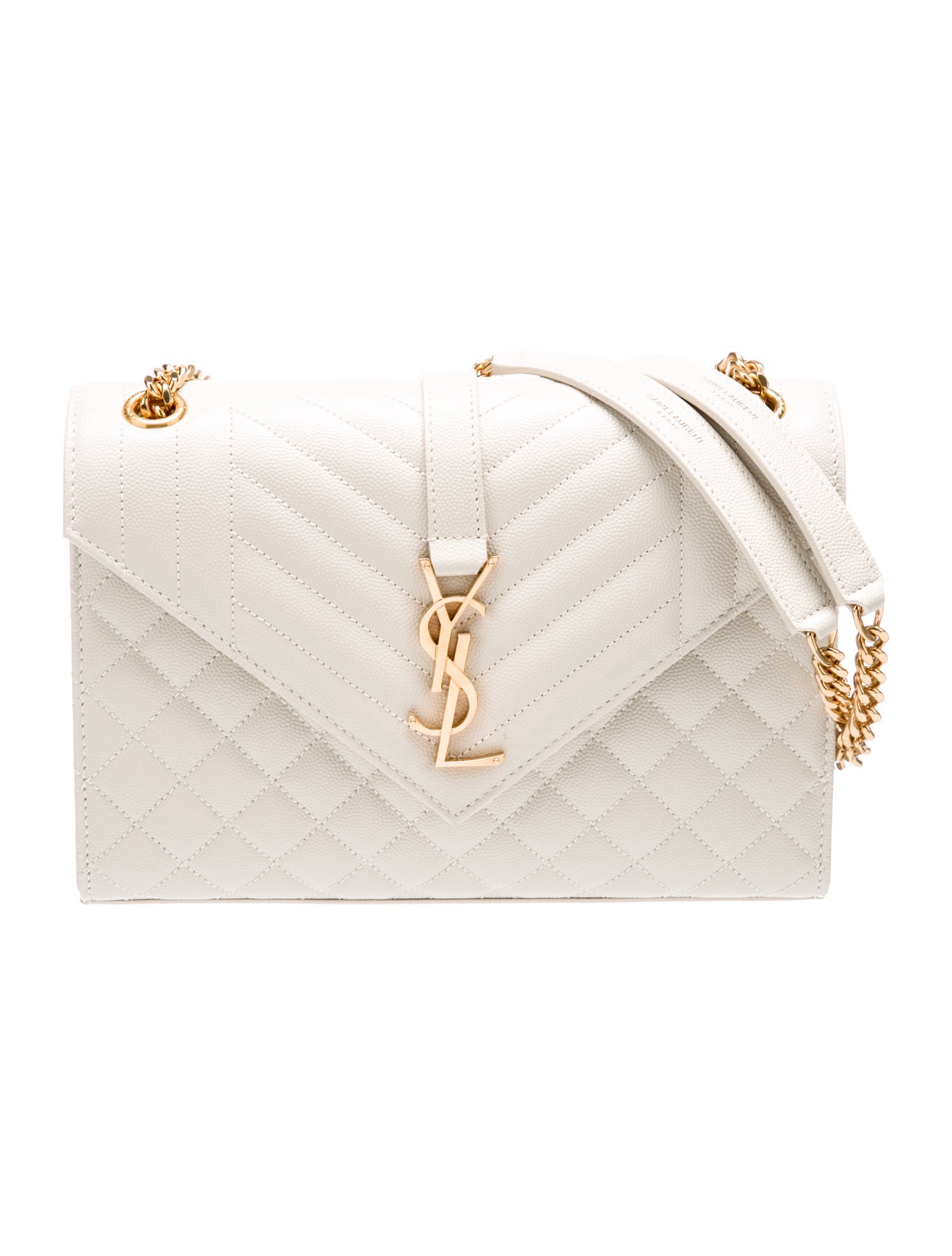 Saint Laurent Leather Envelope