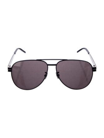 Saint Laurent Aviator Tinted Sunglasses