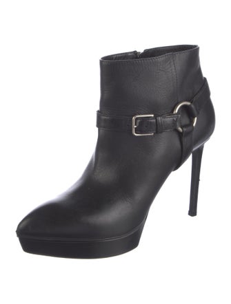 Saint Laurent Leather Boots