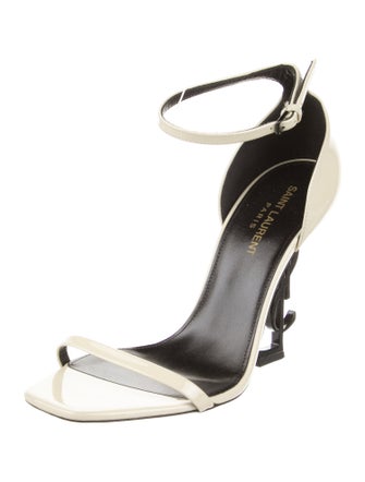Saint Laurent Patent Leather Sandals