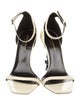 Saint Laurent Patent Leather Sandals