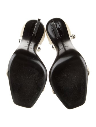 Saint Laurent Patent Leather Sandals