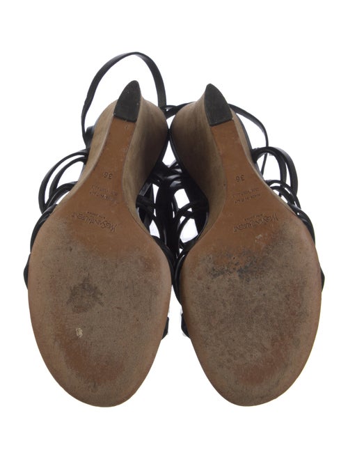 Saint Laurent Leather Gladiator Sandals