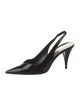 Saint Laurent Patent Leather Slingback Pumps