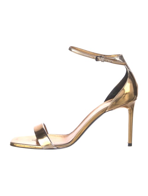 Saint Laurent Patent Leather Sandals