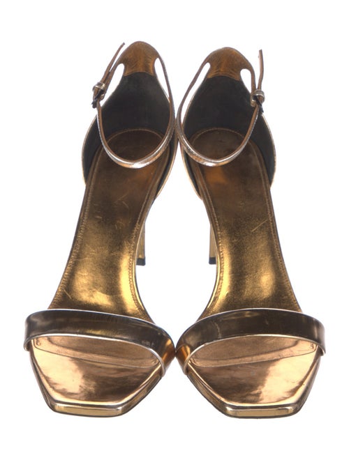 Saint Laurent Patent Leather Sandals