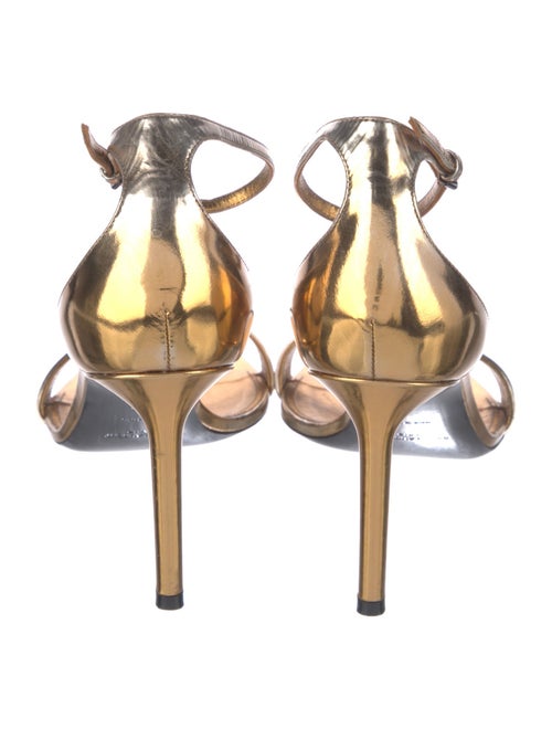 Saint Laurent Patent Leather Sandals