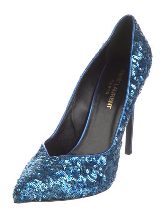 Saint Laurent Sequins Sequin Embellishments Pumps