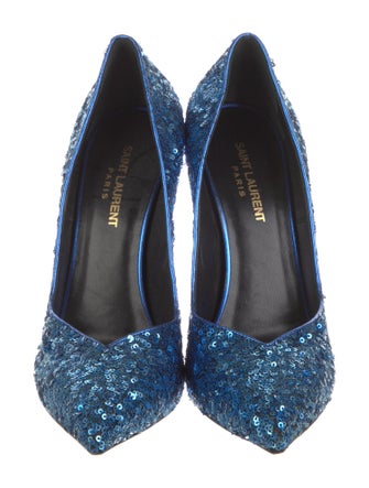 Saint Laurent Sequins Sequin Embellishments Pumps