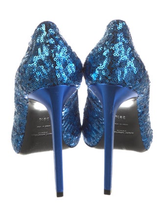 Saint Laurent Sequins Sequin Embellishments Pumps