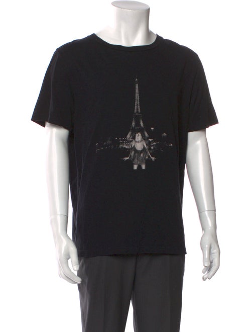 Saint Laurent 2018 Graphic Print T-Shirt