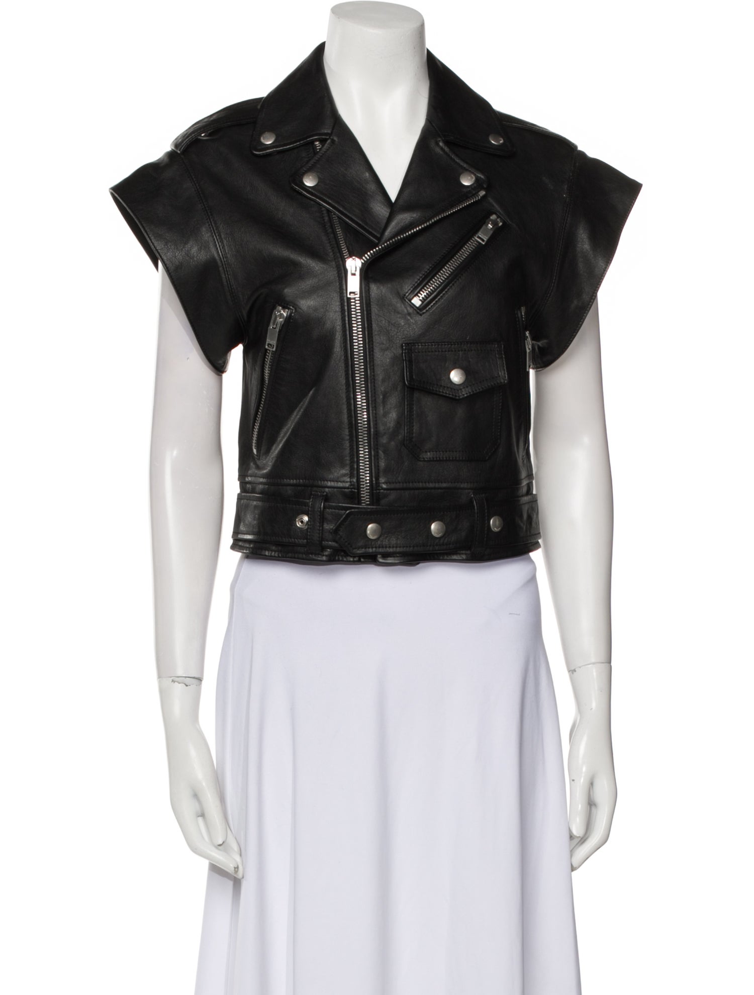 Saint Laurent Lamb Leather Vest