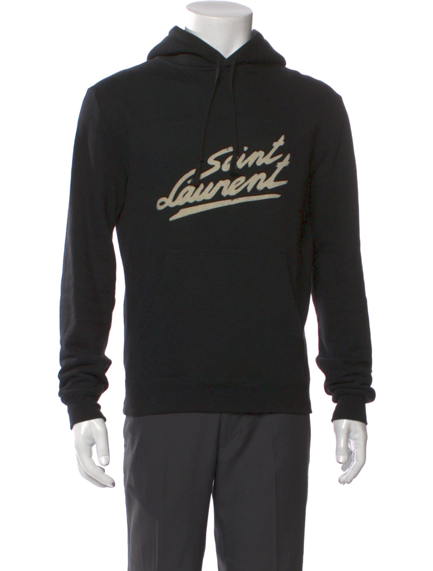 Saint Laurent 2020 Graphic Print Hoodie