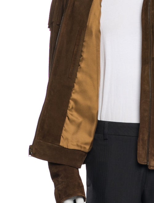 Saint Laurent 2015 Goat Leather Trucker Jacket