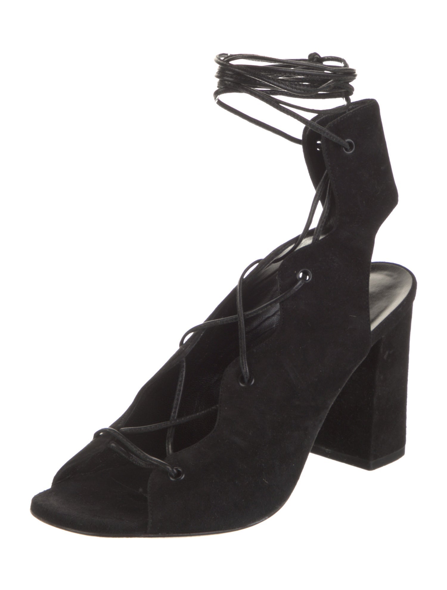 Saint Laurent Suede Sandals