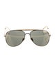 Saint Laurent Aviator Mirrored Sunglasses