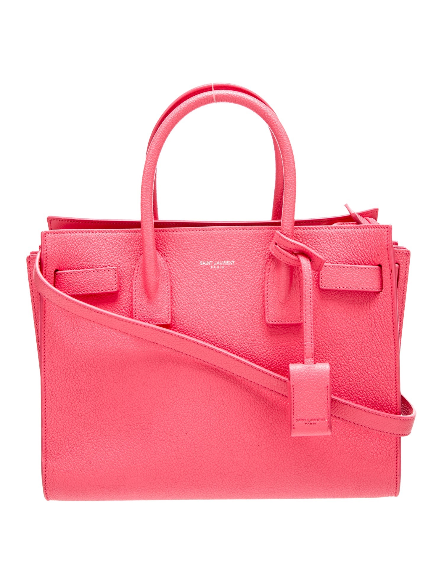 Saint Laurent Leather Sac De Jour