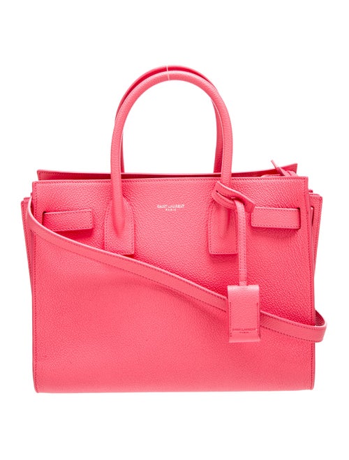 Saint Laurent Leather Sac De Jour