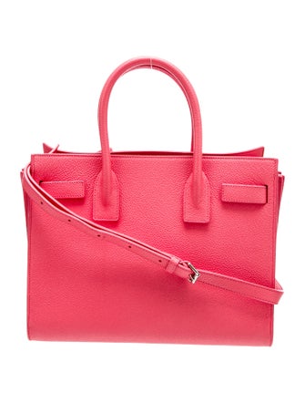 Saint Laurent Leather Sac De Jour