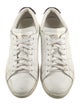 Saint Laurent Leather Studded Accents Sneakers