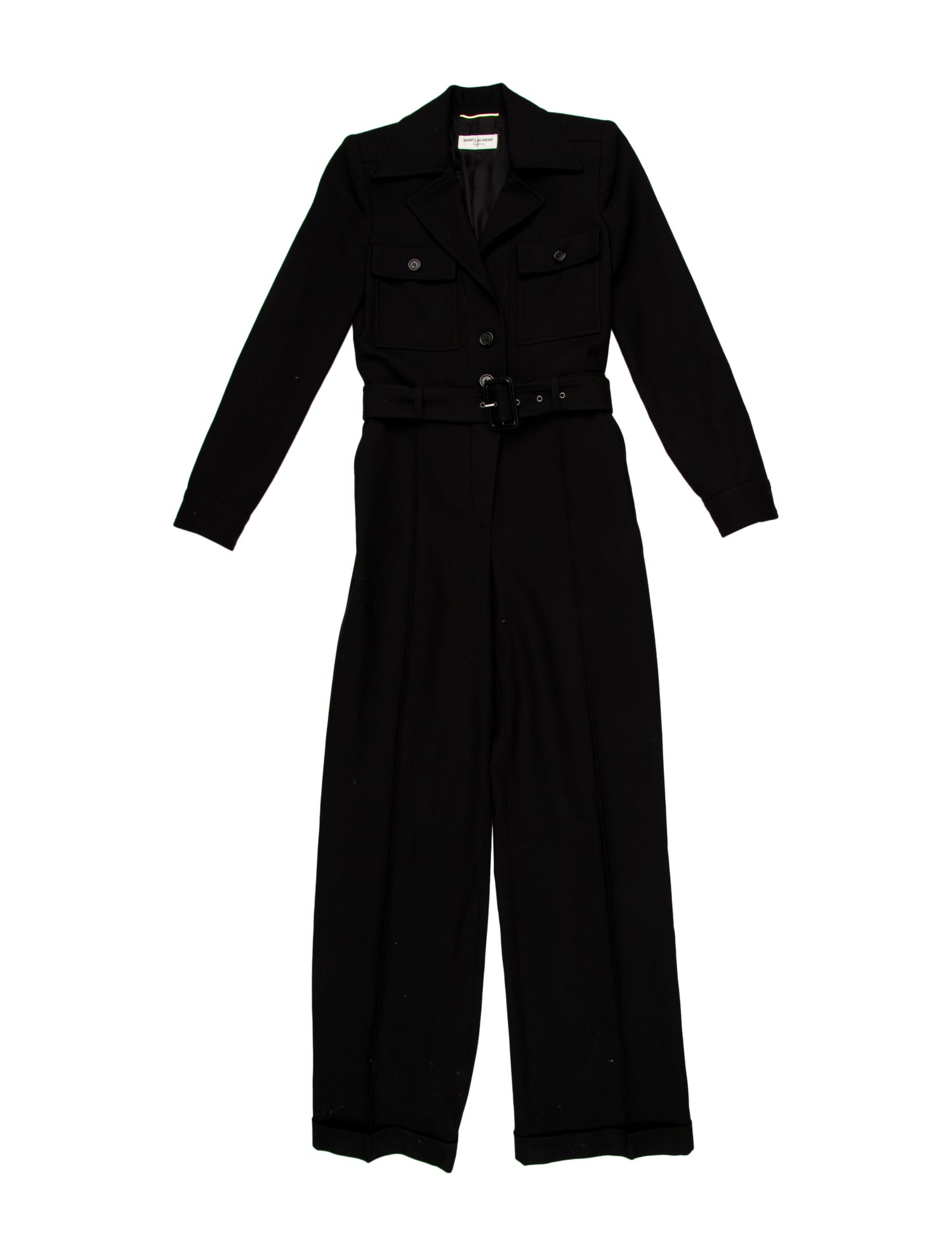 Saint Laurent Wool Jumpsuit