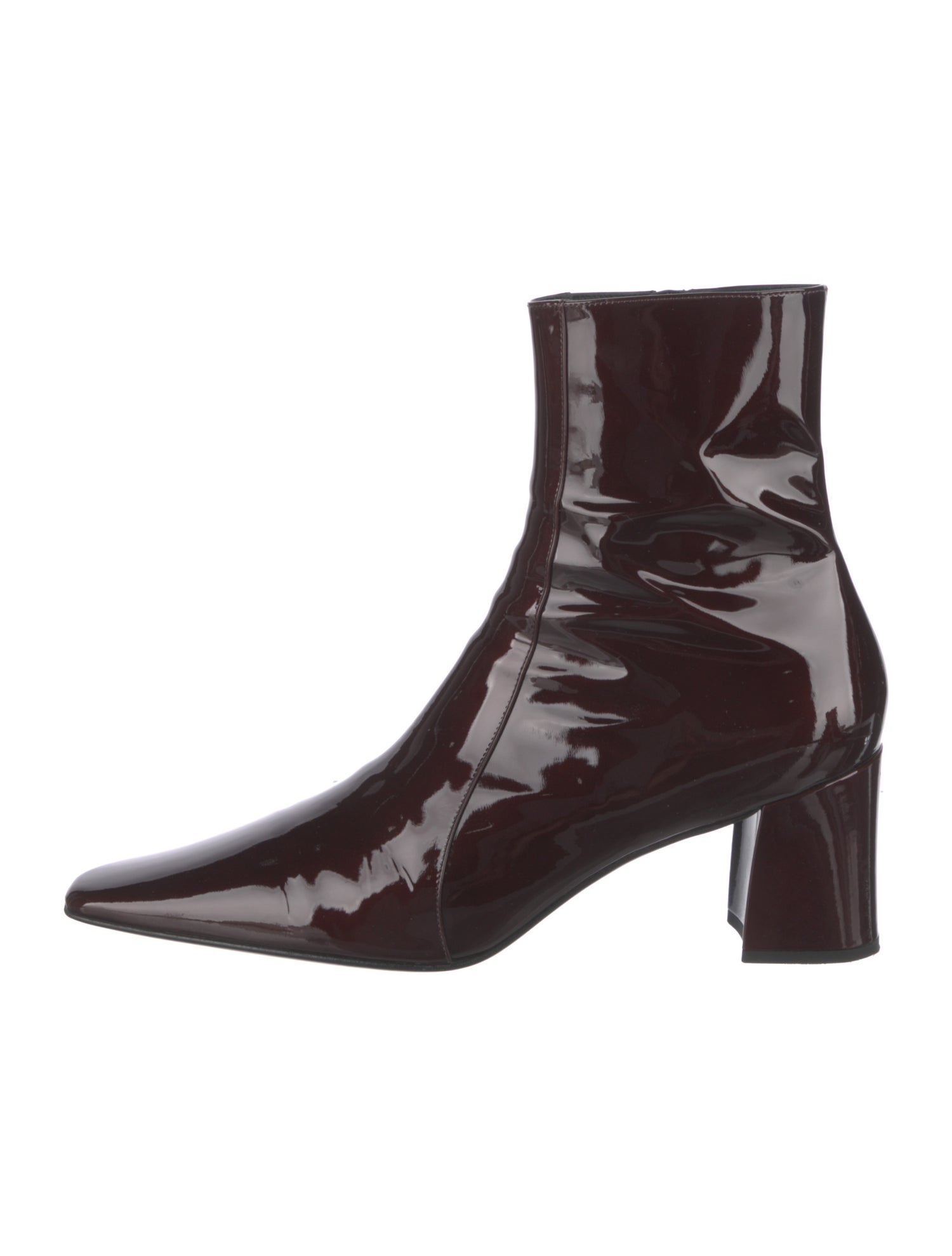 Saint Laurent Patent Leather Boots