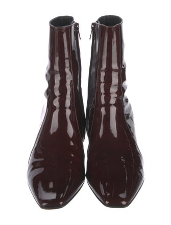Saint Laurent Patent Leather Boots