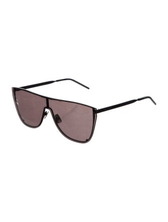 Saint Laurent Shield Tinted Sunglasses