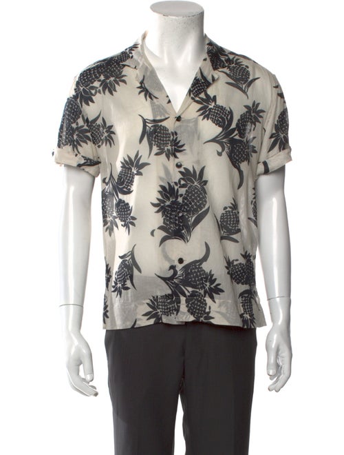 Saint Laurent 2020 Printed Shirt