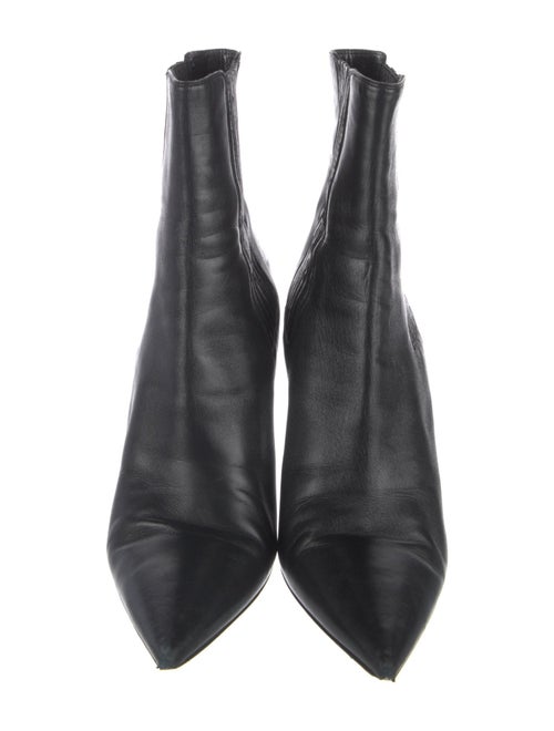 Saint Laurent Leather Chelsea Boots