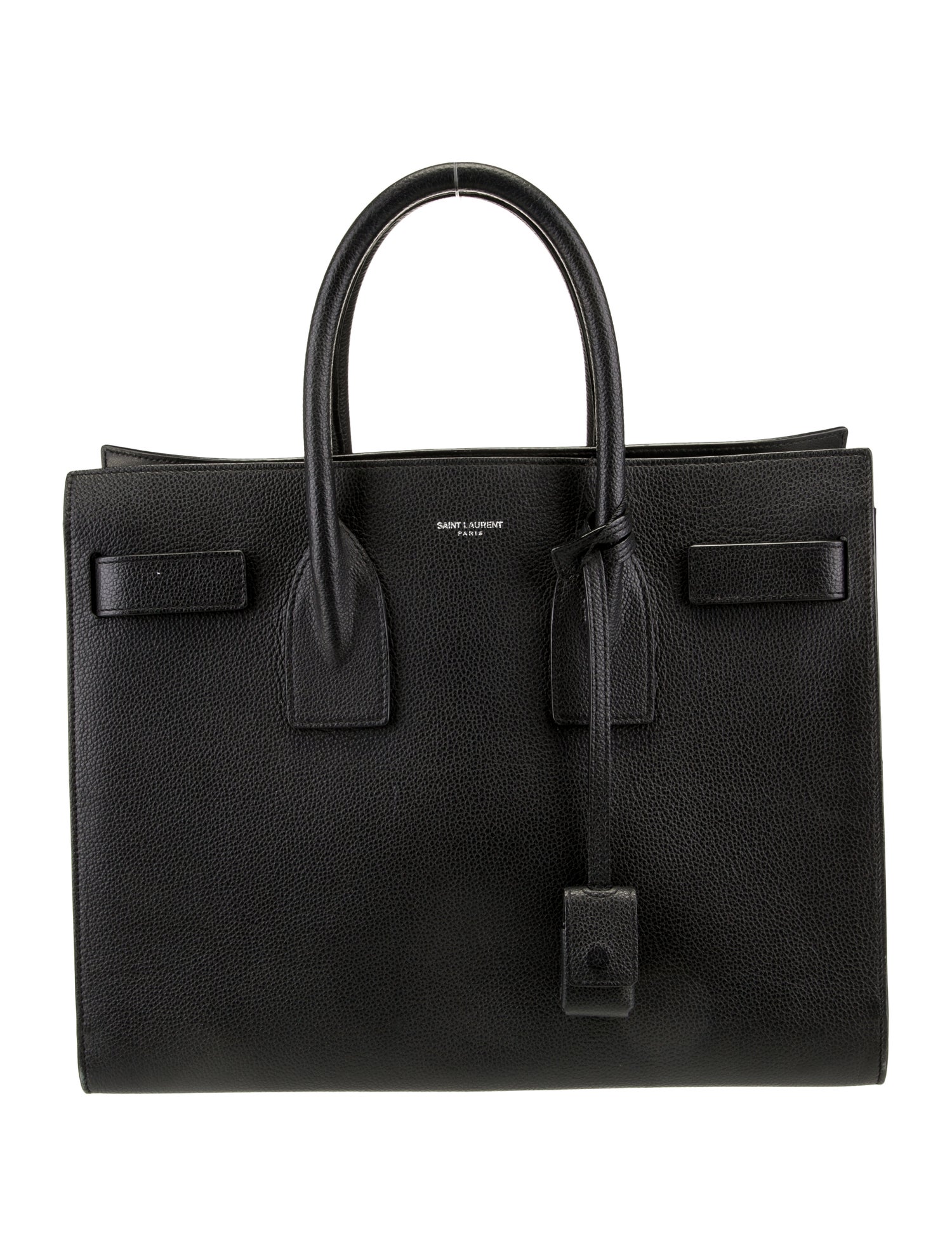 Saint Laurent Leather Sac De Jour