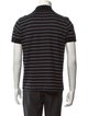 Saint Laurent 2017 Striped Polo Shirt