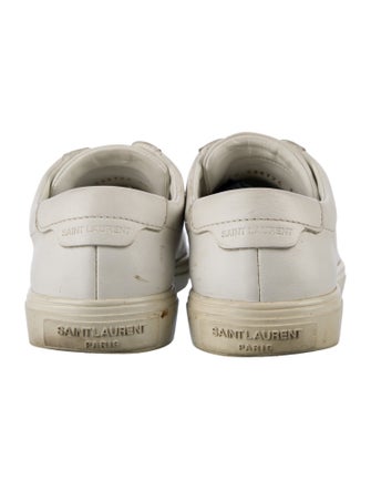 Saint Laurent Leather Sneakers