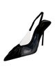 Saint Laurent PVC Slingback Pumps