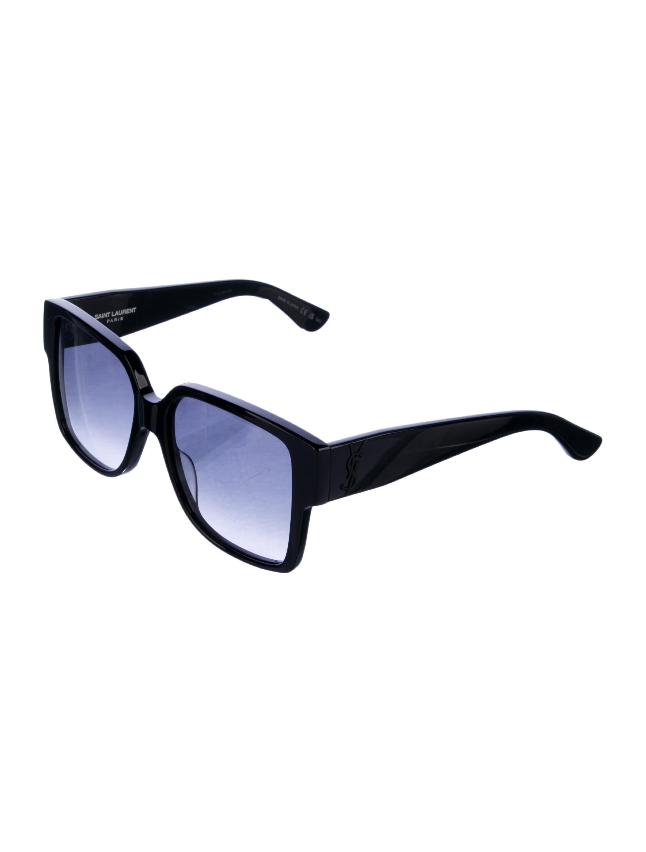 Saint Laurent Square Gradient Sunglasses