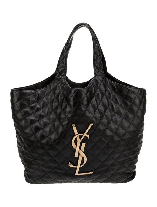 Saint Laurent Quilted Icare Shopping Maxi 2022