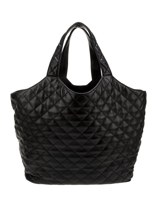 Saint Laurent Quilted Icare Shopping Maxi 2022