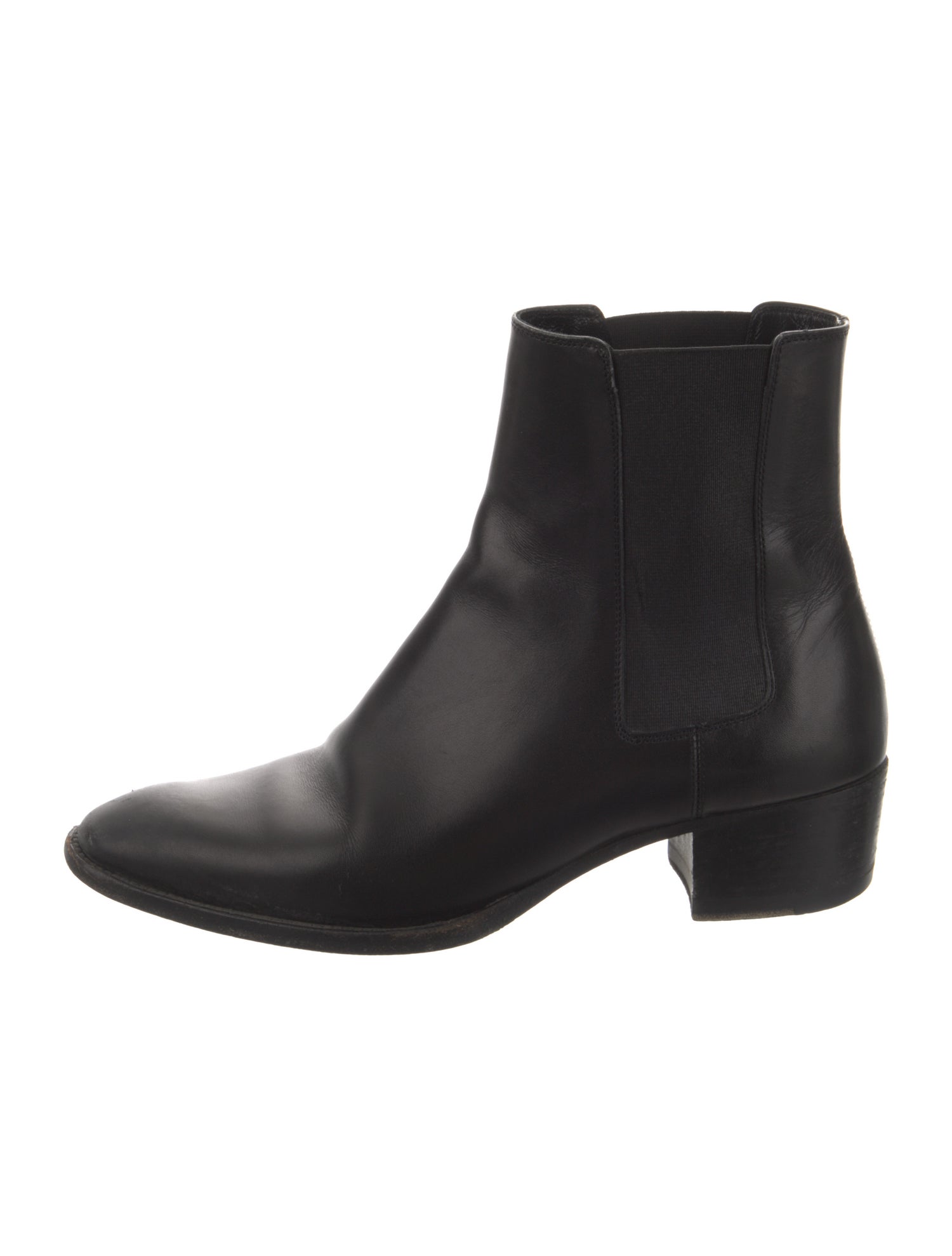 Saint Laurent Leather Chelsea Boots