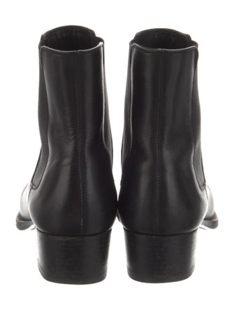 Saint Laurent Leather Chelsea Boots