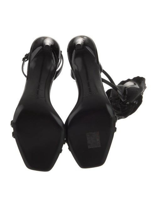 Saint Laurent Patent Leather Sandals