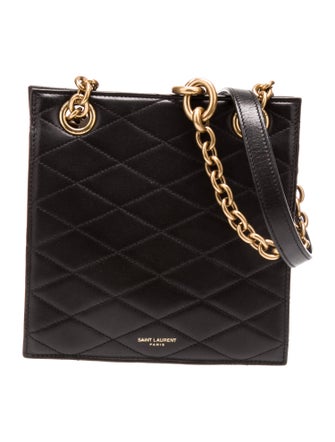 Saint Laurent Quilted Carré-Quilt Matelassé Le Maillon