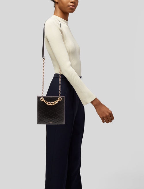 Saint Laurent Quilted Carré-Quilt Matelassé Le Maillon