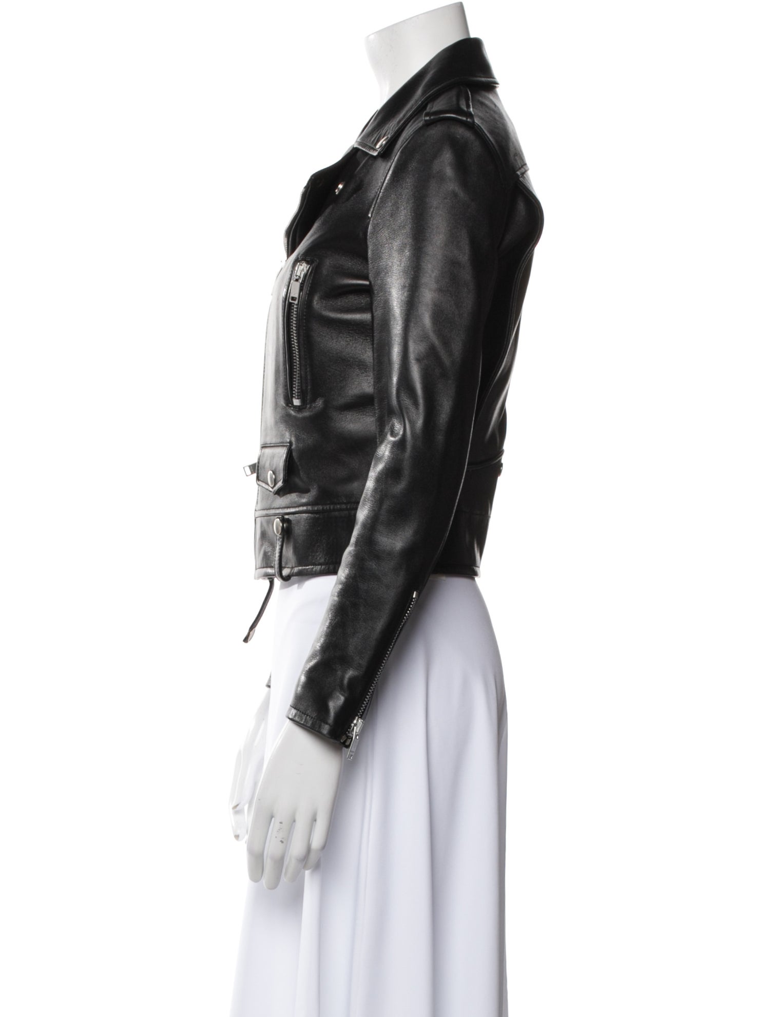 Saint Laurent Leather Biker Jacket