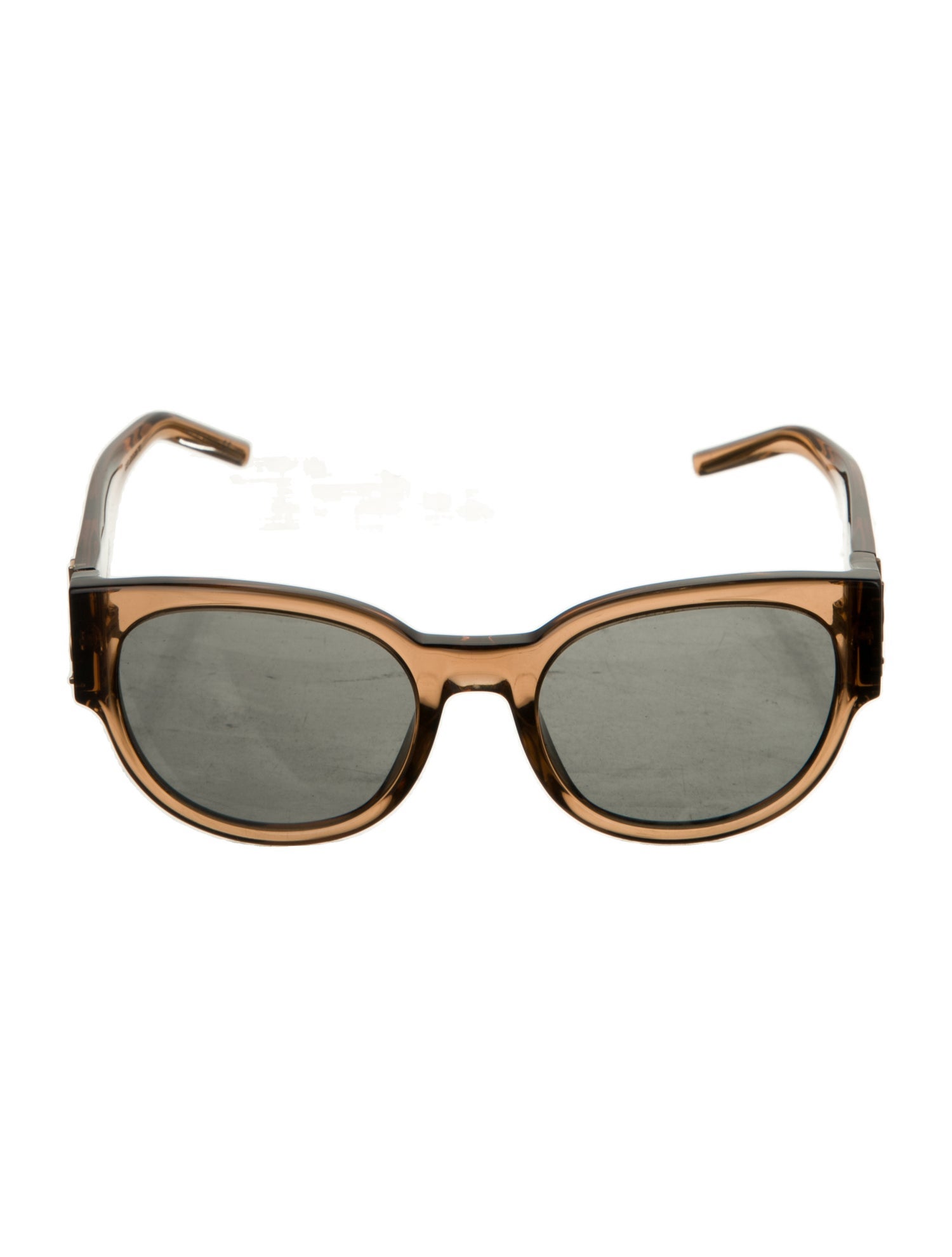 Saint Laurent Round Tinted Sunglasses