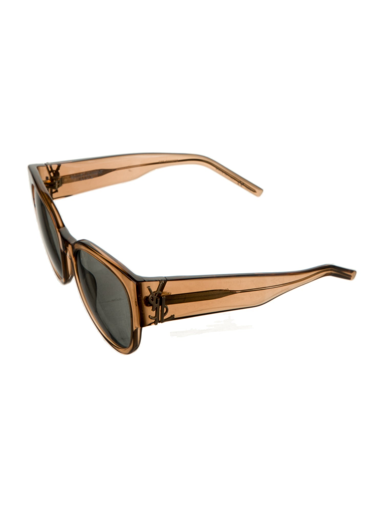 Saint Laurent Round Tinted Sunglasses