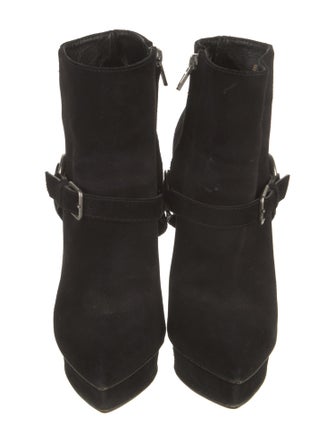 Saint Laurent Suede Boots